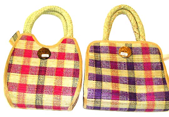 Handmade Straw, Rattan, Bamboo Bag, hand woven bags