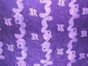 oriental golden dragon pattern design blue rayon sarong from Batik