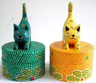 wholesale animal gift, cat's jewelry box cat's lover giftware