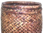 Brown retan blade multi-purpose large basket