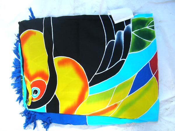 Summer styles online, buy Cruise swim wear cover up sarong in trendy ocean life design at wholesale price