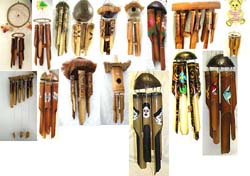 Assorted Coconut Bamboo Wind Chime, Dream Catcher Wind Chime, Bird House Bamboo Wind Chime, Fire Burned Bamboo Wind Chime, Painting Bamboo Wind Chime, Pipe Wind Chime, Animal Bamboo Wind Chime