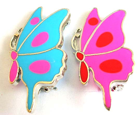 Wholesale butterfly jewelry, butterfly fashion brooch, handcrafted enamel pin             
