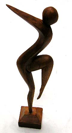 home interior gift , sports woman abstract carving figurine, home interior giftware and home interior decoration products