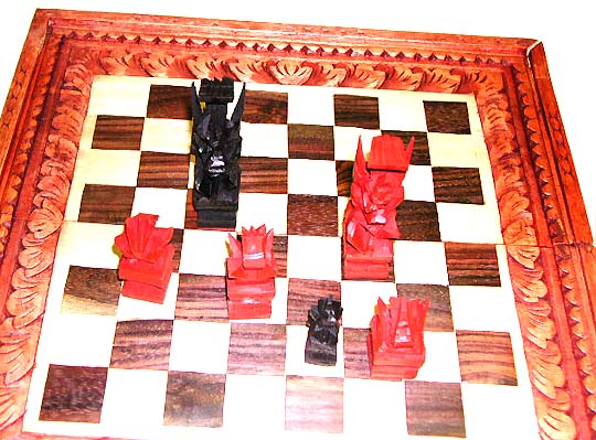 Chess set- wooden chess box set