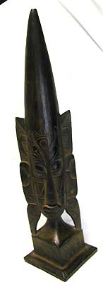Halloween decoration- native statue