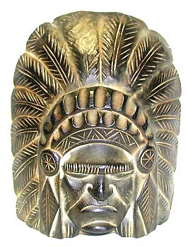 Interior decoration- native mask statue
