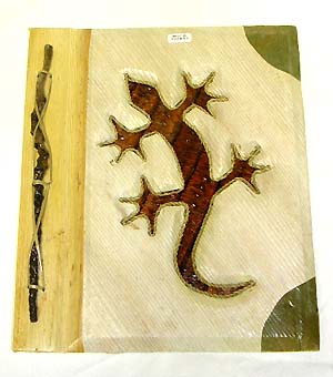 Gift idea of natural material  made of photo album