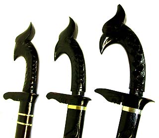 Martial art lover gift - assorted design Japanese style sword set (3 pieses different sizes)