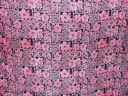 Pinky floral design fashion sarong beachwear