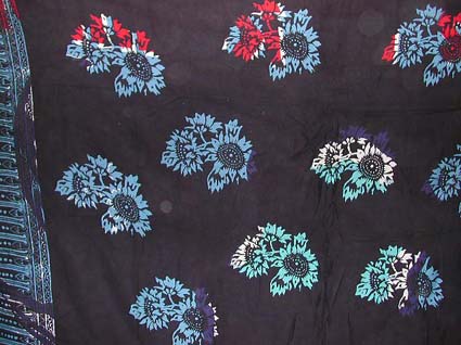 Batik sarong,summer dress -Assorted color floral design fashion sarong wrap