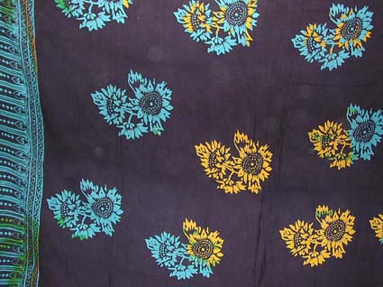 Batik sarong,summer dress -Assorted color floral design fashion sarong wrap