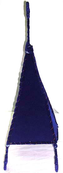 Blue lantern fashion lamp shape 