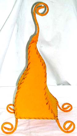 Yellow lantern fashion lamp shape 