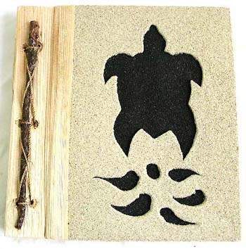 Wholesale photo album supplier. Handmade albums from Bali  Indonesian with turtle sea life sand cover